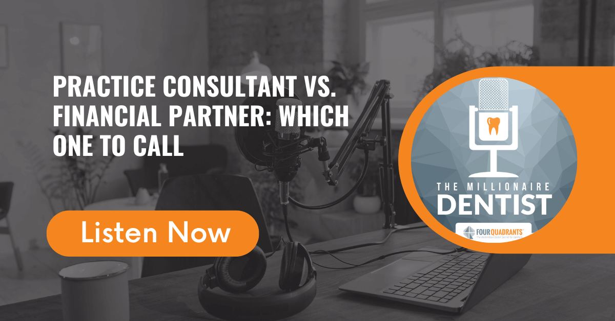 Practice Consultant vs. Financial Partner: Which One To Call