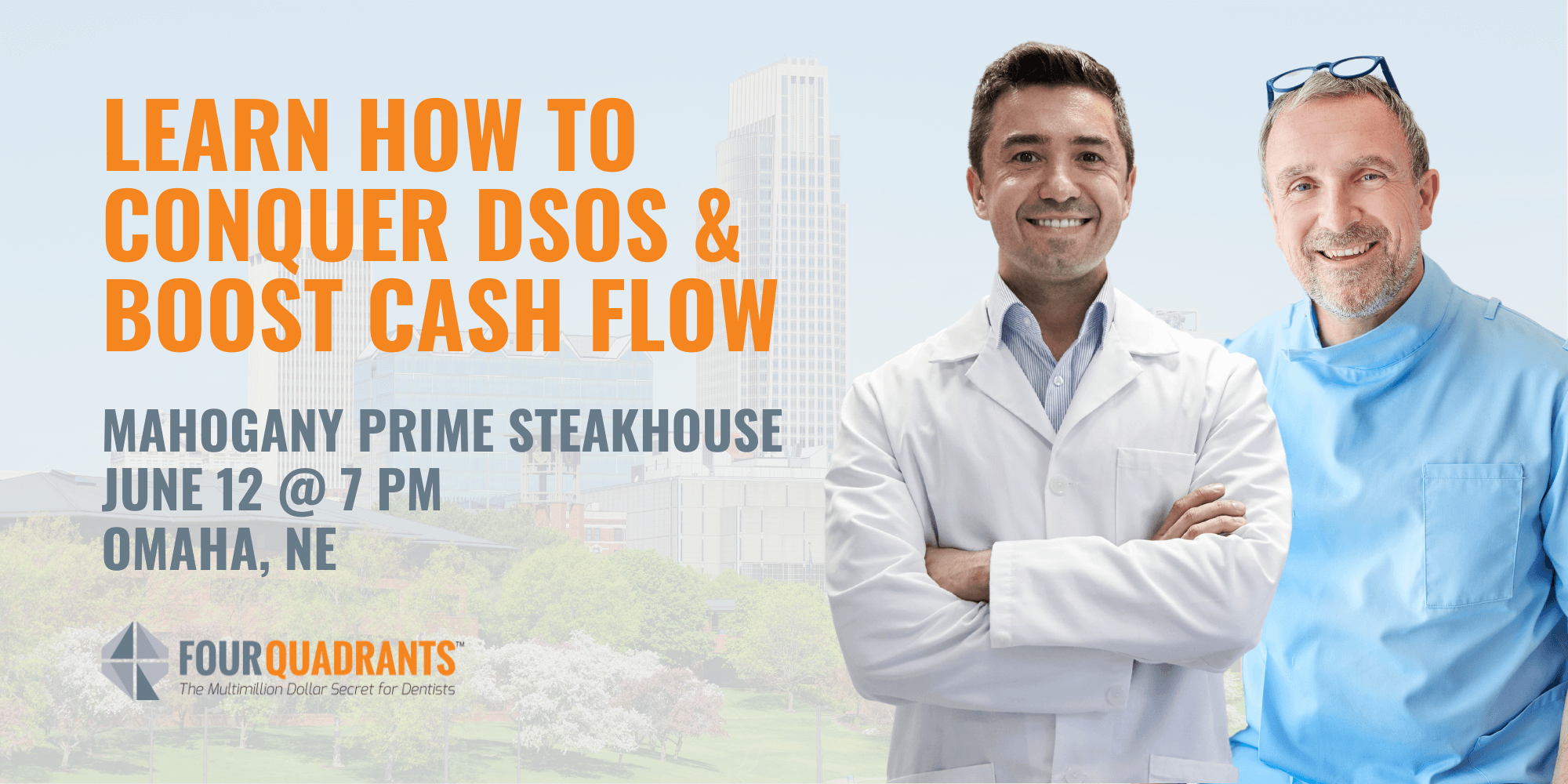 Dental CE event in Omaha, NE